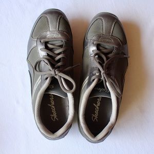 Silver Skechers Sneakers